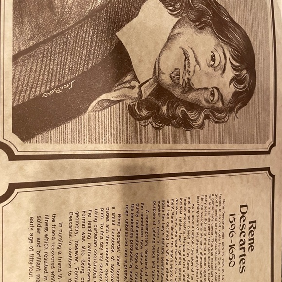 Mathematician poster set - Picture 4 of 5